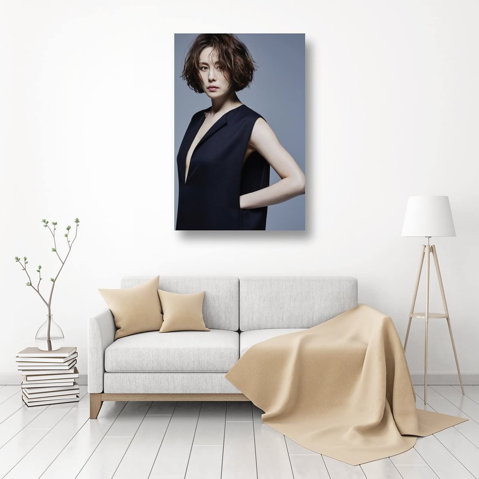 Amazon.co.jp: 米倉涼子下着セクシー写真絵画ポスター キャンバス 芸術